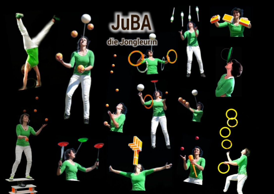 JuBA die Jongleurin & Zauberin
